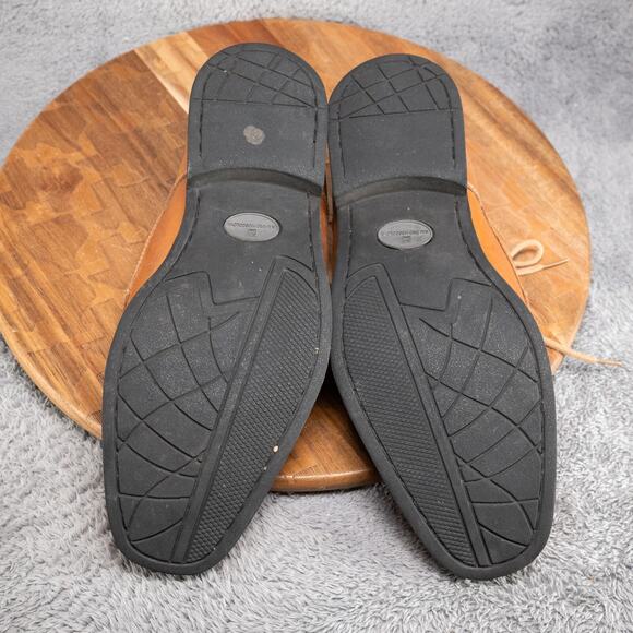 Sandro Moscoloni Bryan Brown Leather Cap Toe Derby 17763 US Men’s Sz 11.5 - Picture 7 of 9